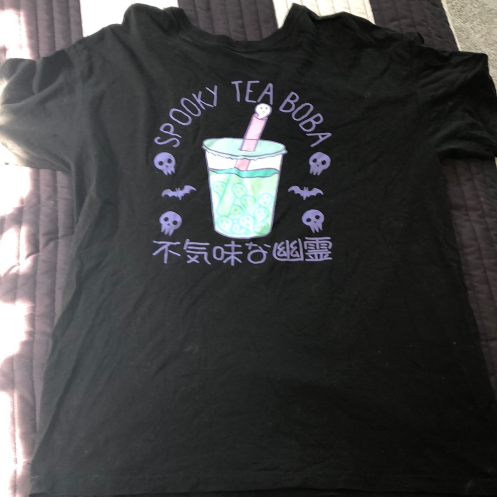 Hot Topic Spooky Boba Oversized Tee